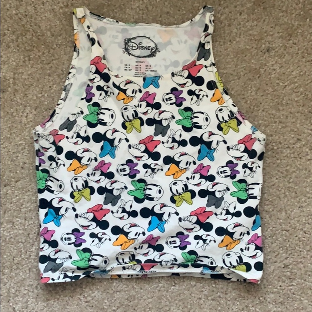 Disney X Forever 21 Minnie Crop Top